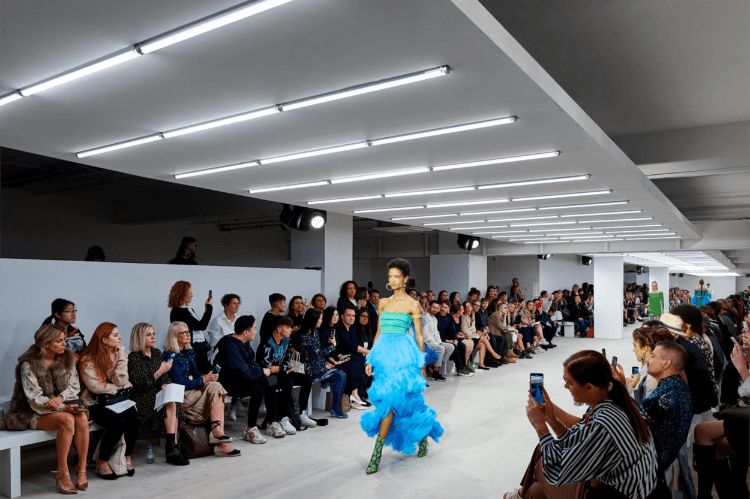 Catwalk at London Fashion Week